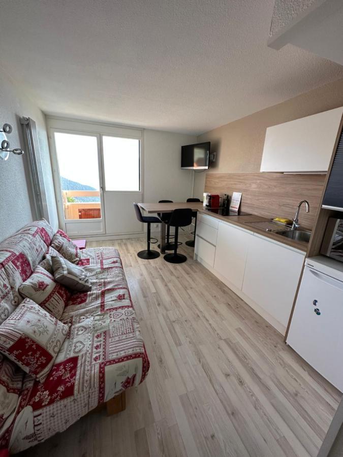 Sunny Studio 25 M2 Mountain View Balcony In Alpe D Huez District Eclose Alpe dʼHuez Extérieur photo