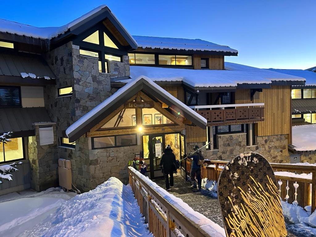 Sunny Studio 25 M2 Mountain View Balcony In Alpe D Huez District Eclose Alpe dʼHuez Extérieur photo