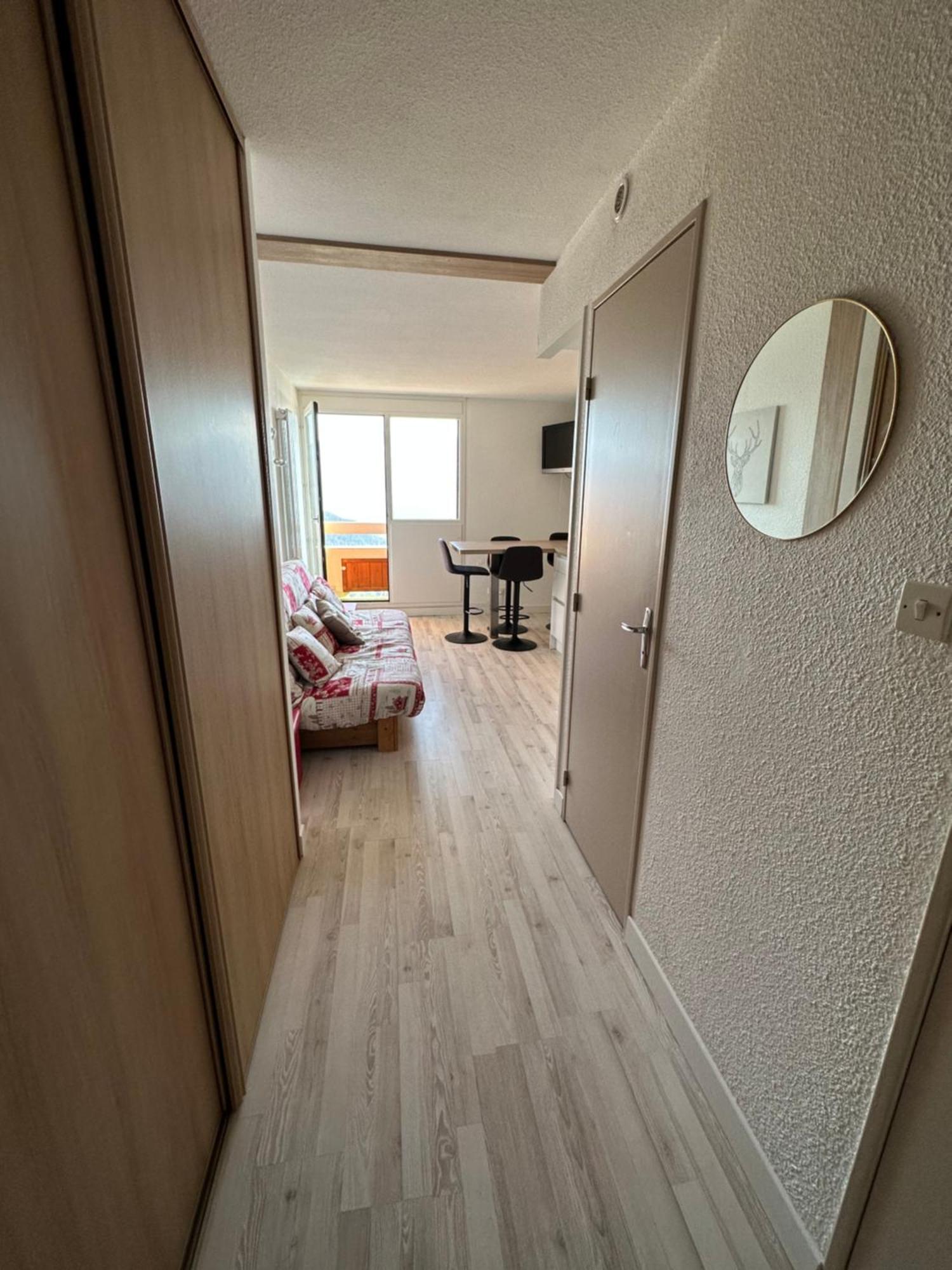 Sunny Studio 25 M2 Mountain View Balcony In Alpe D Huez District Eclose Alpe dʼHuez Extérieur photo